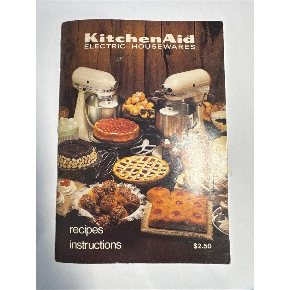 VTG‎ 1970s KitchenAid Electric Housewares Recipes & Instructions BOOKLET